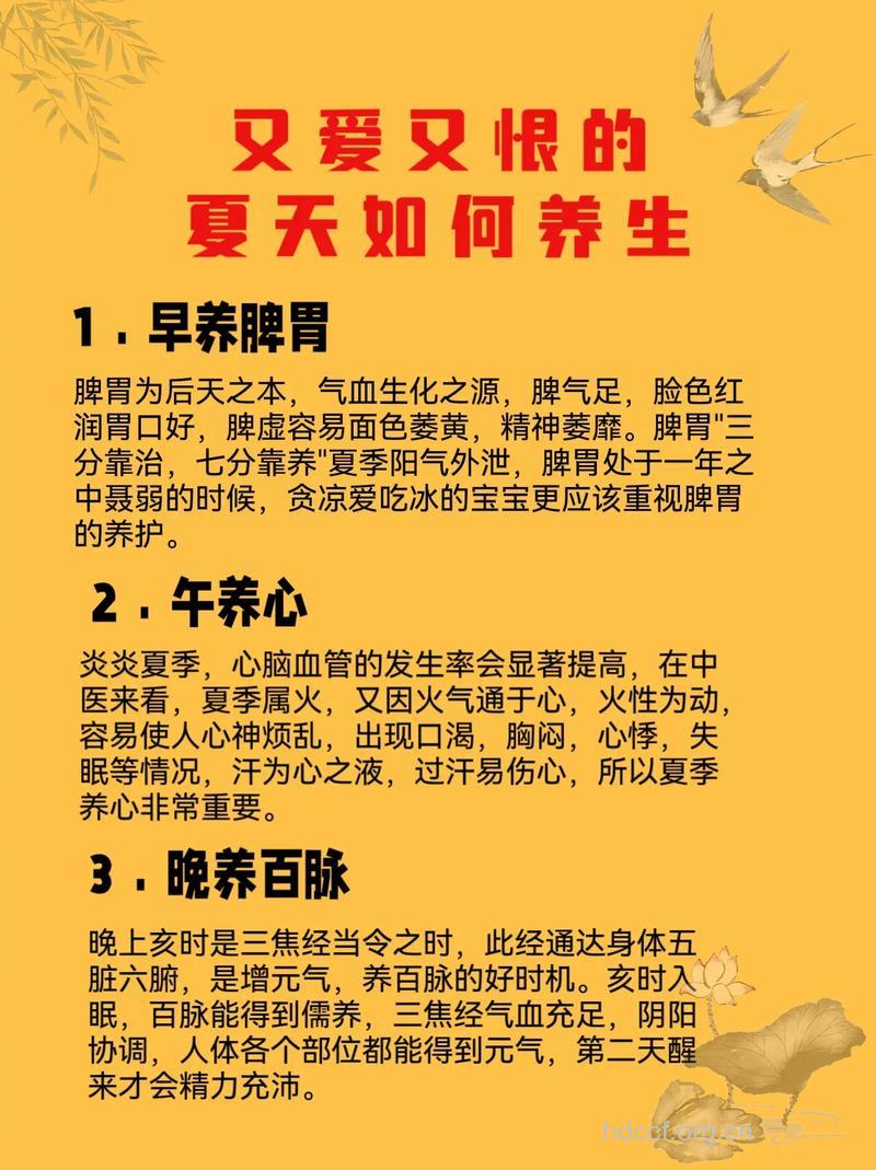 苦夏应该如何自我调理