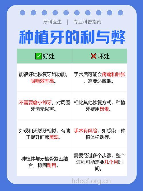 种植牙的副作用有哪些呢