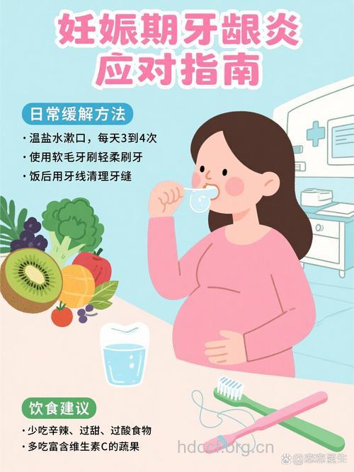 如何预防妊娠性牙龈炎