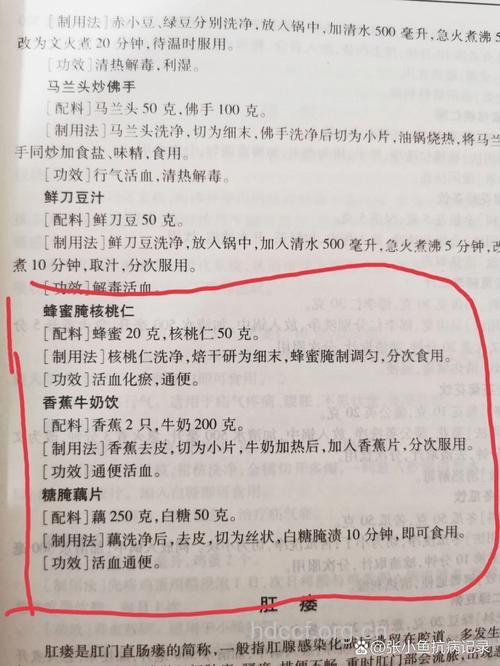 减轻肛裂痛苦的两个食疗方介绍