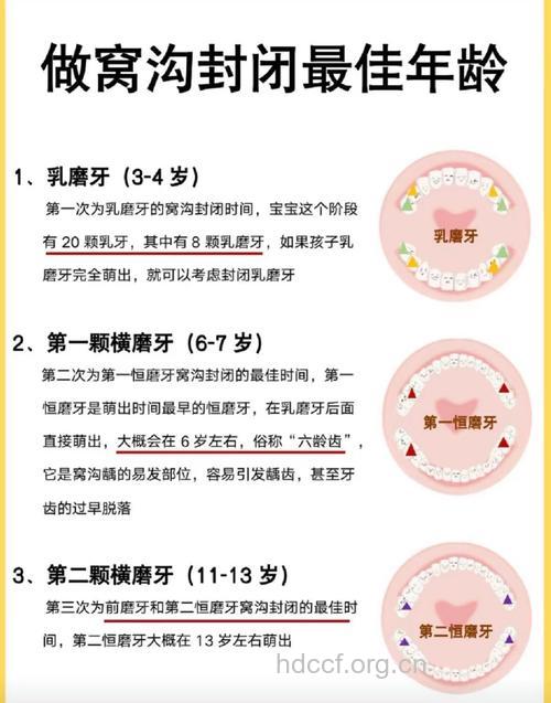 给孩子的六龄齿做窝沟封闭很有必要