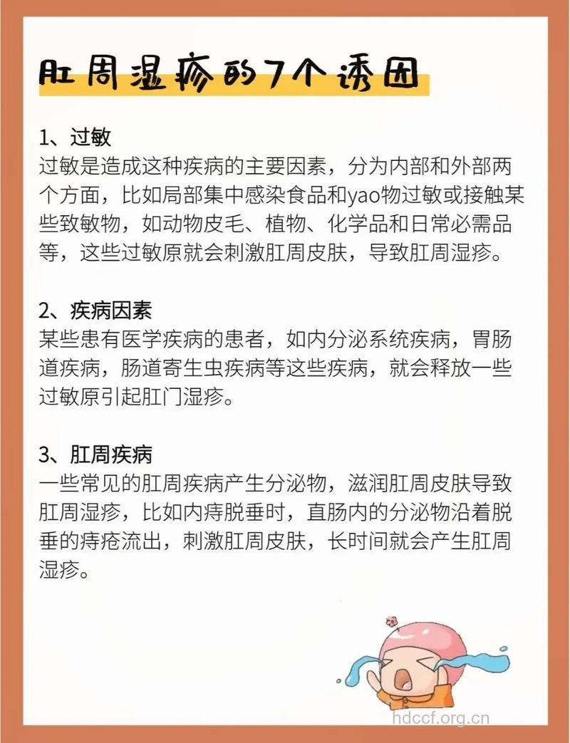 肛门湿疹如何预防和护理