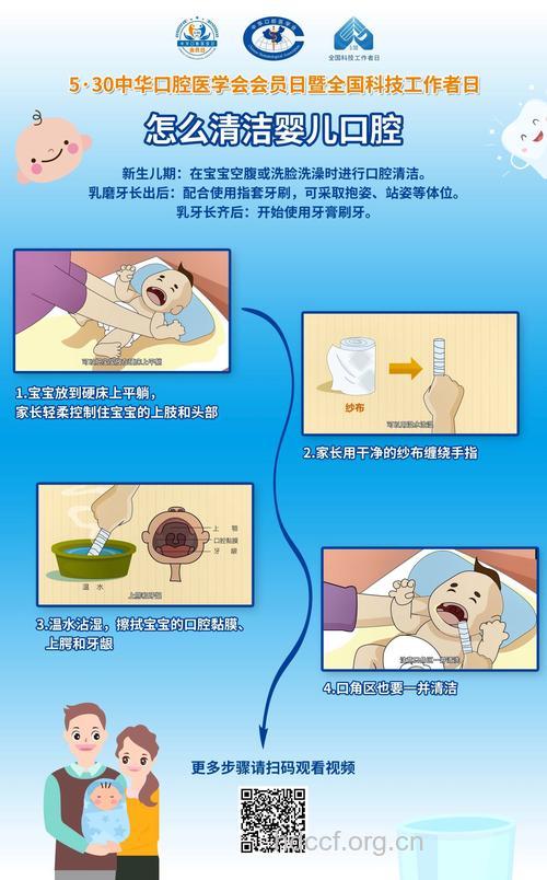 保护口腔 从6月大的婴儿做起