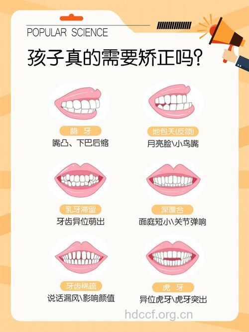 儿童牙齿矫正的最佳时期