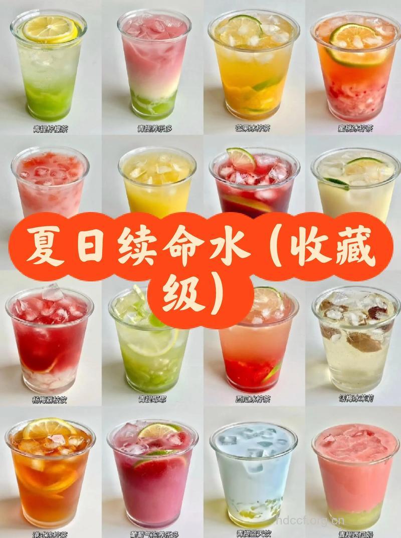 夏季怎么自制6款降温饮料