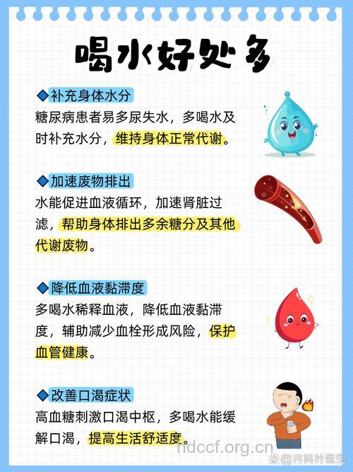 糖尿病喝水的益处
