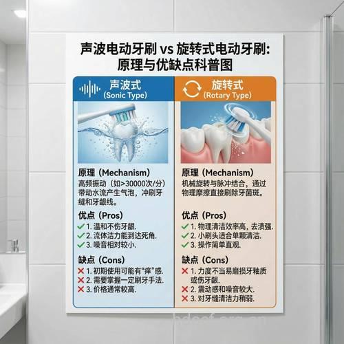 正确使用电动牙刷的小建议
