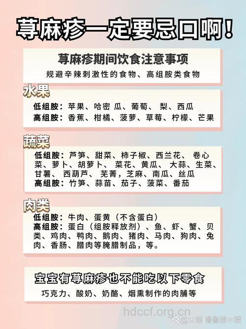 警惕食物诱发荨麻疹