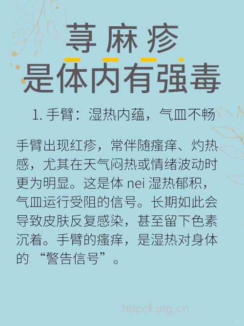 引发慢性荨麻疹的病因