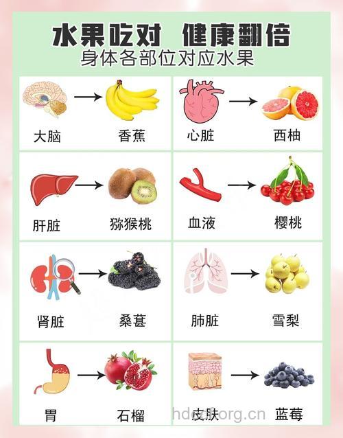怎么身体部位选择食物