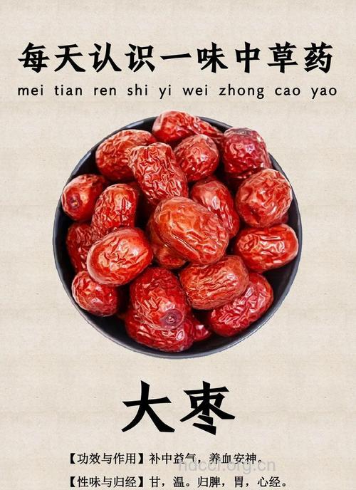 红枣可缓解痔疮