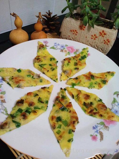蛤仁大合饼的制作