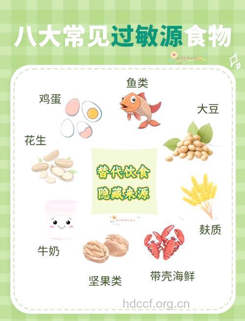 易引起过敏的8种食物