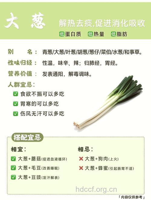 大葱的食用价值