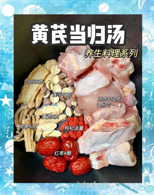 黄耆建中加当归汤的组成及作用