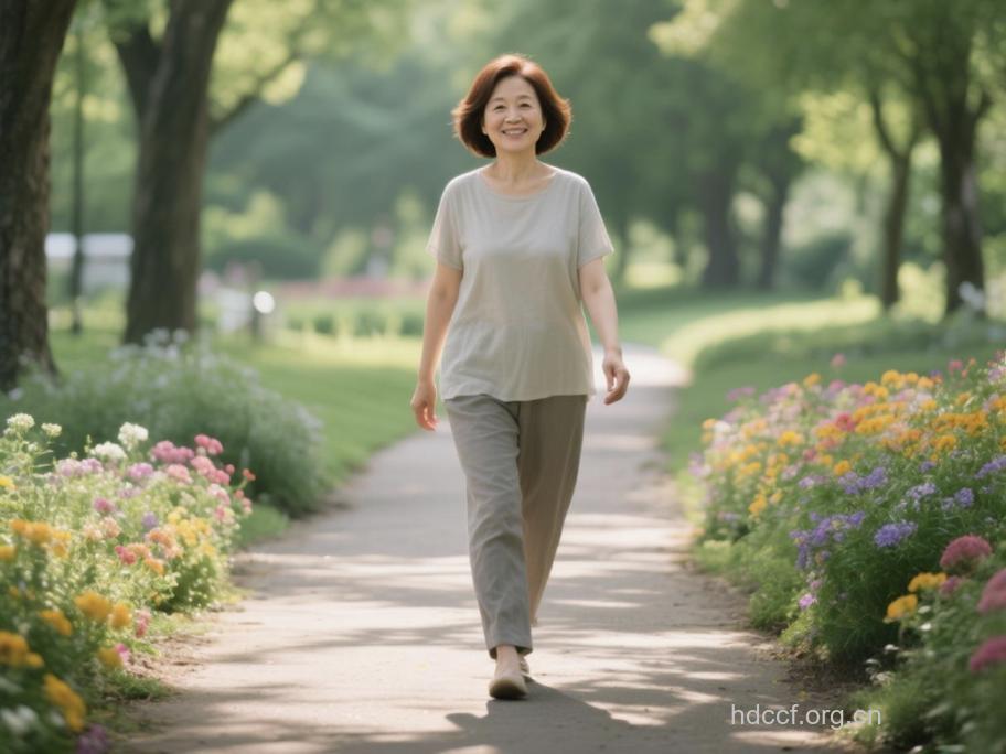 中年女性身与心健康并重