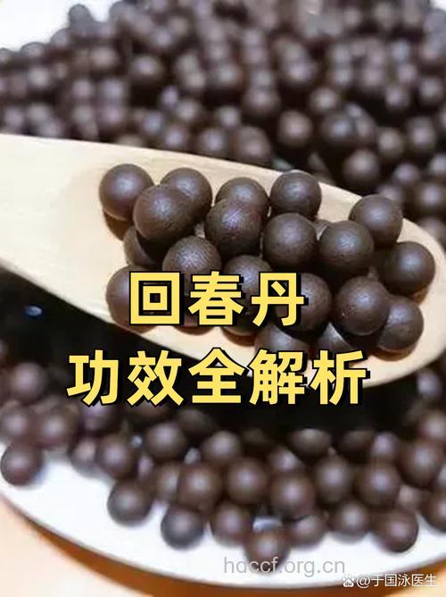 回春丹的组成及作用