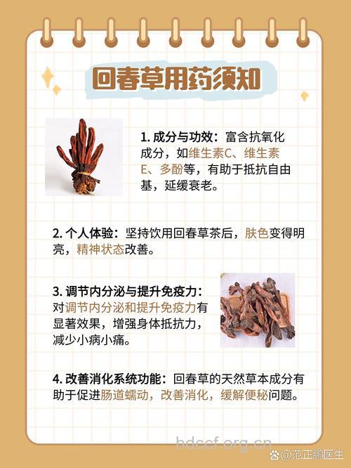 回春散的组成及作用