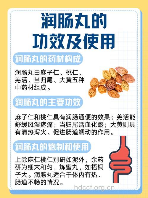 活血润肠丸的组成及作用