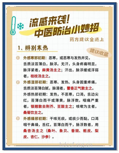 中医有哪些预防流感方法