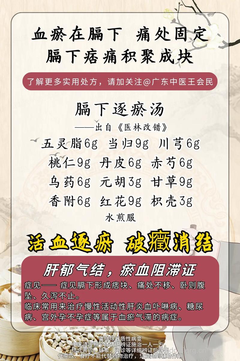 下瘀血汤的组成及作用