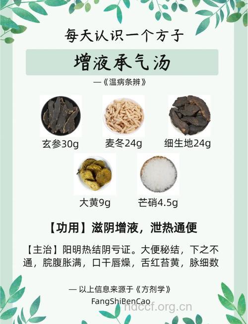 承气养荣汤的组成及作用