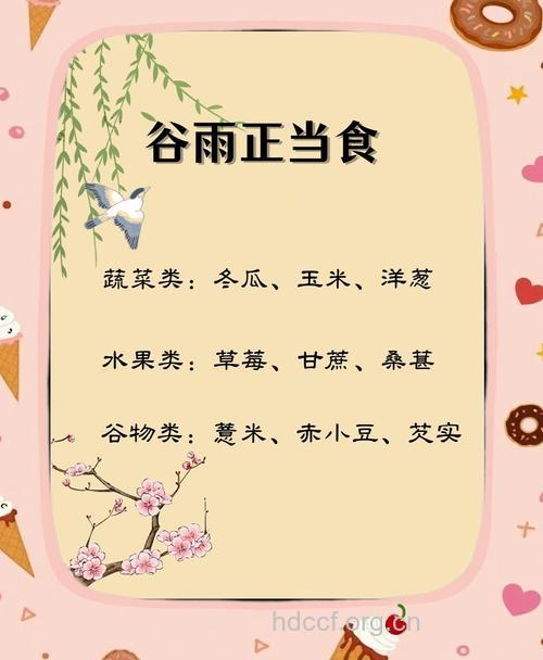 谷雨时节要吃什么好呢
