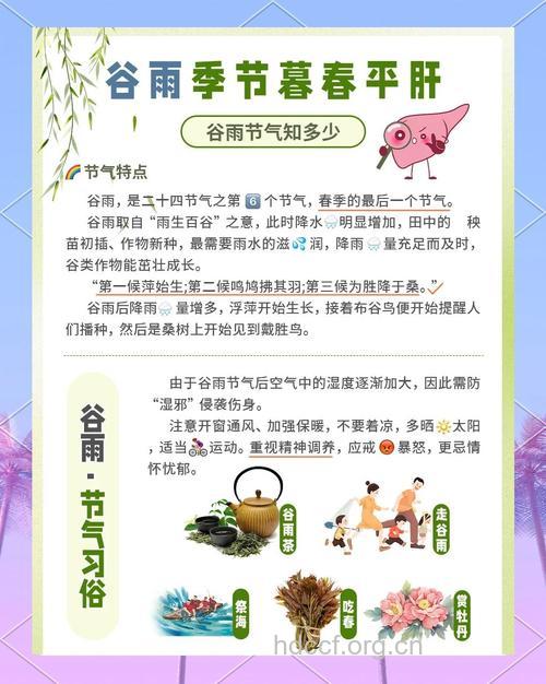 谷雨节气怎么去养生保健
