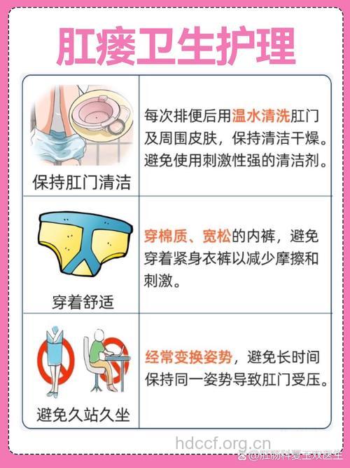儿童肛瘘的家庭护理要点