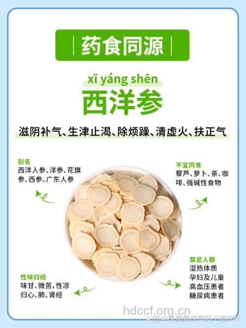 盘点:西洋参含片的功效