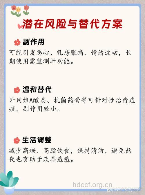 用避孕药治疗痘痘有什么危害