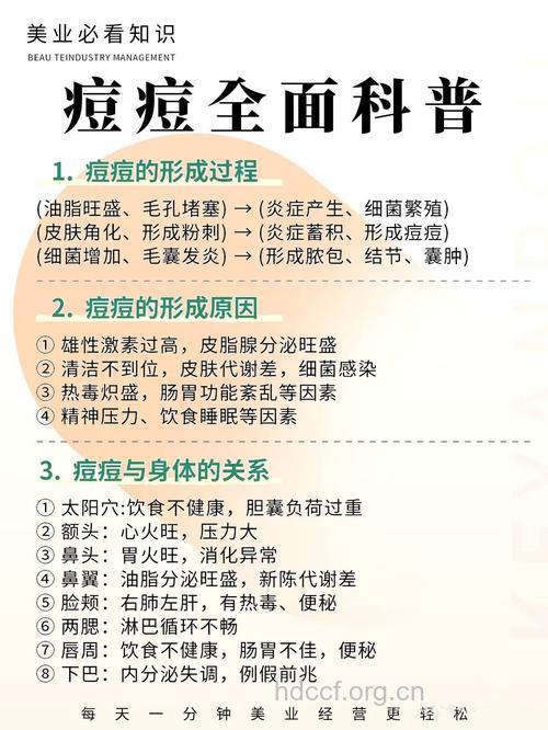 痤疮的基本介绍和形成的病因