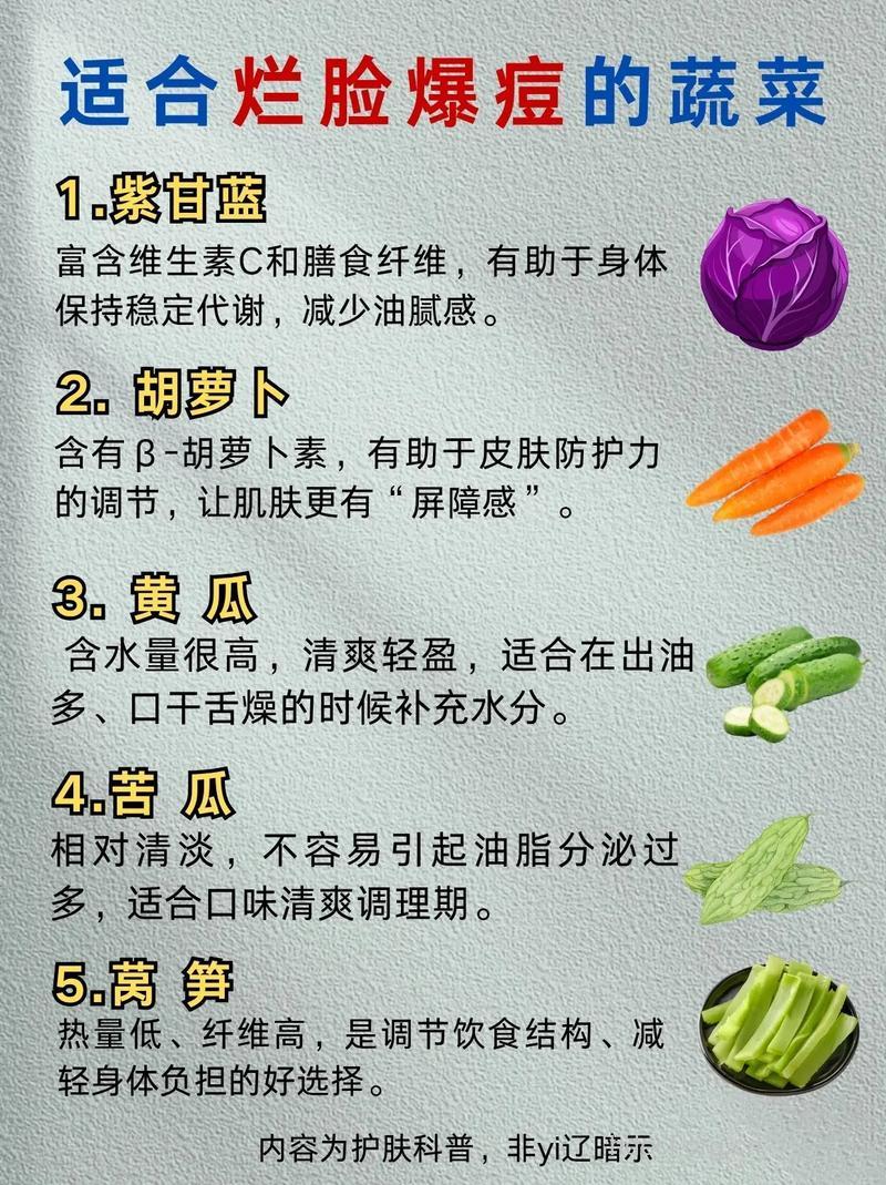 让痘美人不再烦恼的食疗法