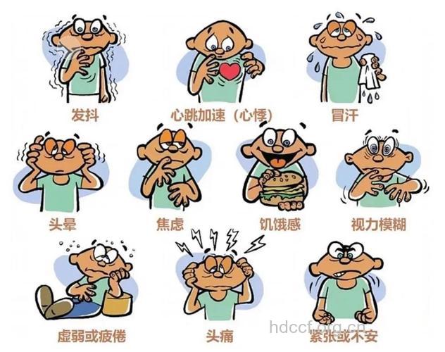 低血糖症状因人而异