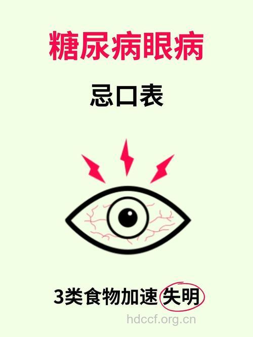 糖尿病的视网膜病变的饮食注意