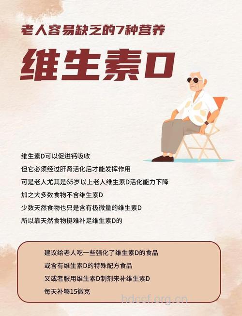 老人不能缺哪些营养？