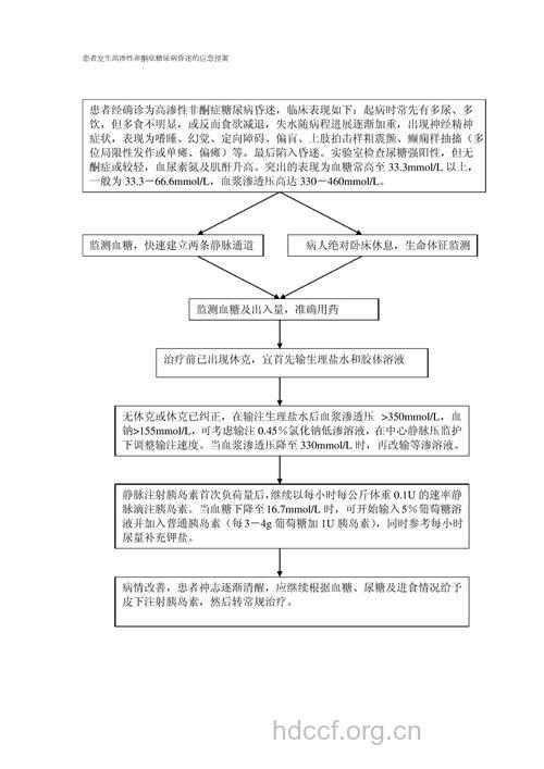 非酮症高渗性昏迷预防