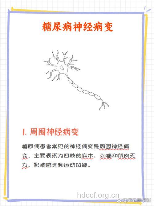 糖尿病神经病变的分类