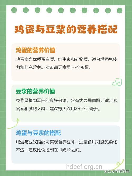 豆浆可以和蛋类一起吃吗