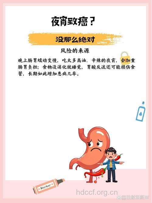 常吃夜宵要小心得胃癌