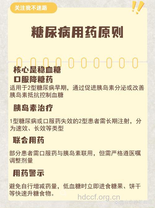 患糖尿病初期如何用药治疗?