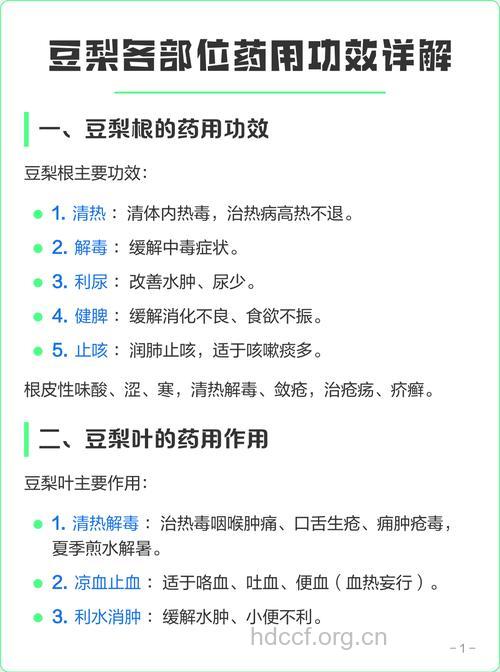 豆梨的功效与作用