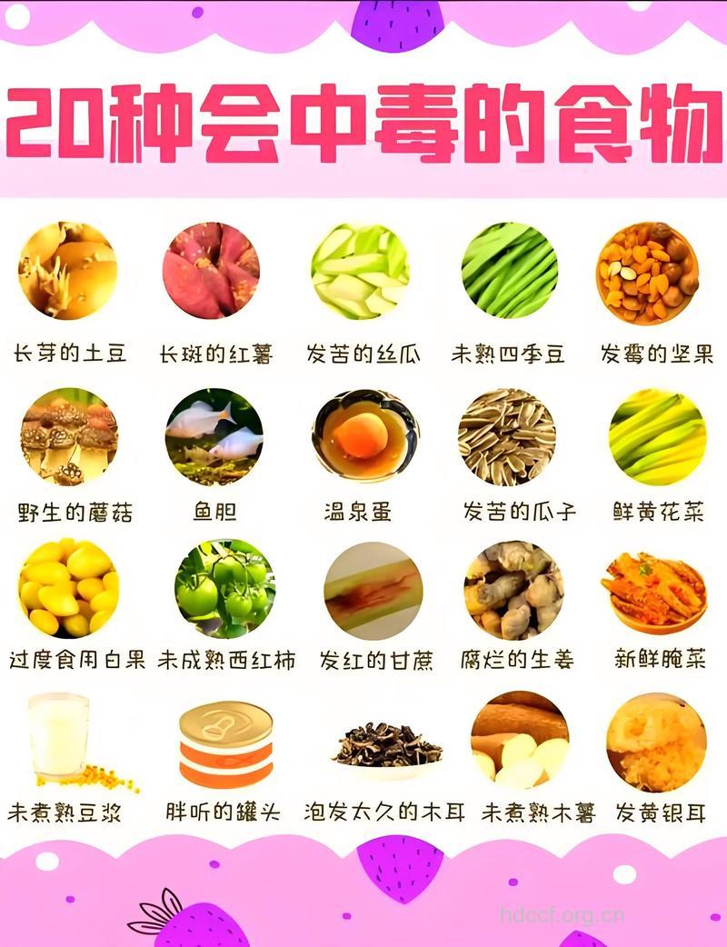 春季容易引发中毒的4大食物
