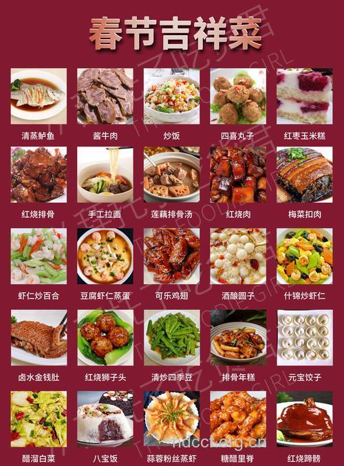2011年春节最给力的吉祥菜谱