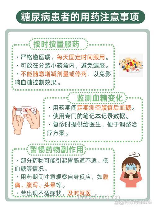 糖尿病用药需注意什么