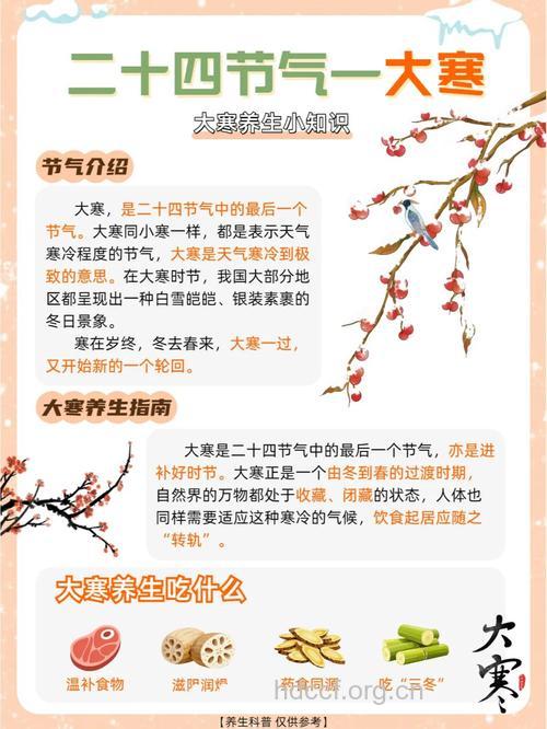 24节气之大寒时节进补常用药膳