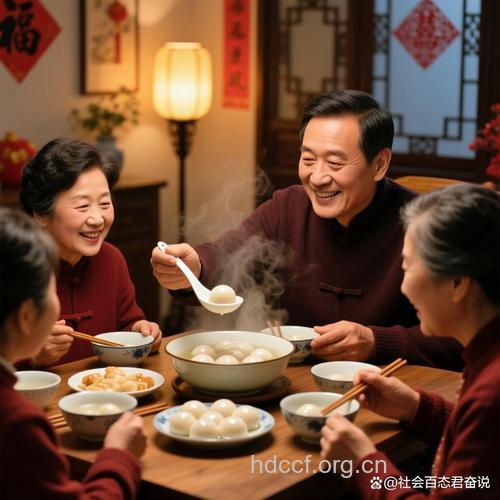 冬至时节:北吃饺子 南吃汤圆