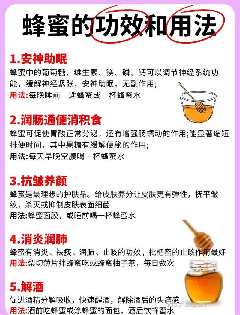 蜂蜜还有这些作用 你知道吗