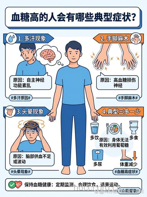 糖尿病患者头晕的可能症状