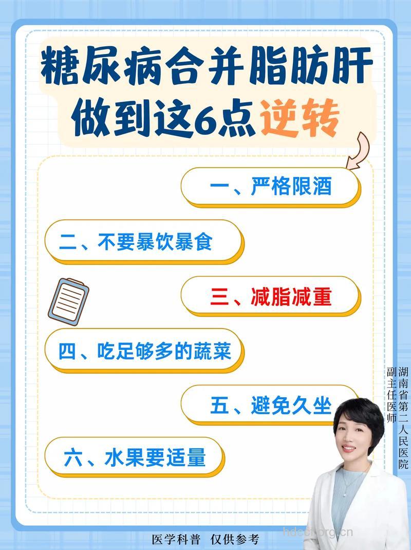 脂肪肝患者容易发生糖尿病